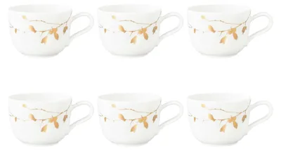 Zdjęcie produktu dla Seltmann Weiden - Zestaw 6 filiżanek do kawy 260ml Liberty Golden Rose Hip