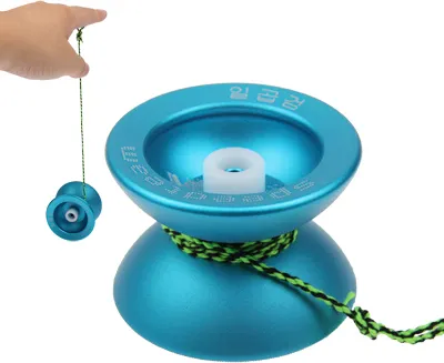 Immagine prodotto di Velocità squadra competitività professionale metallo Yo-Yo Ball (blu)