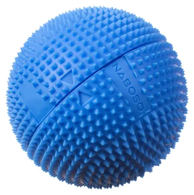 Produktbild von Naboso Neuro Ball blauer Massageball 6,6 cm aus Silikon
