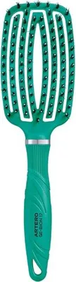 Obrázek produktu pro Kadeřnický kartáč , kostěný kartáč , Ge-Bion 17 ohebný kartáč Aquamarina ( Aquamerine) Artero