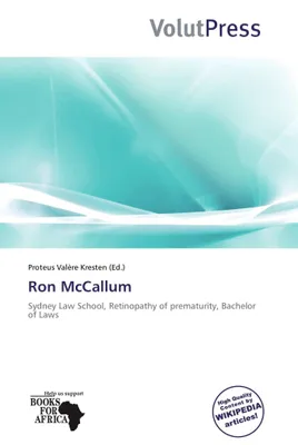 Produktbild von Ron Mccallum