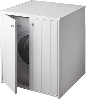 Produktbild von Extra großer Trockner und Waschmaschinen Abdeckschrank XXL 5013P Negrari