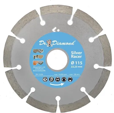 Produktbild von Diamanttrennscheibe Silver Racer - Ø 115 mm