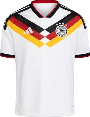 Produktbild von adidas DFB Heimtrikot Kinder WM2026 schwarz/weiß schwarz/weiß 128