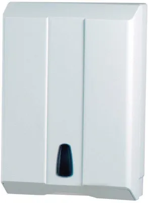 Obrázok produktu pre Dávkovač papierových utierok, biely – 400 x 130 x 285 mm