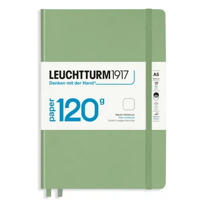 Produktbild von Leuchtturm1917 Notizbuch A5 Edition 120 salbei blanko