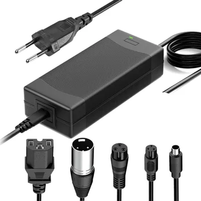 Zdjęcie produktu dla Uniwersalna ładowarka do rowerów elektrycznych, złącza 5 w 1, 58,8 W