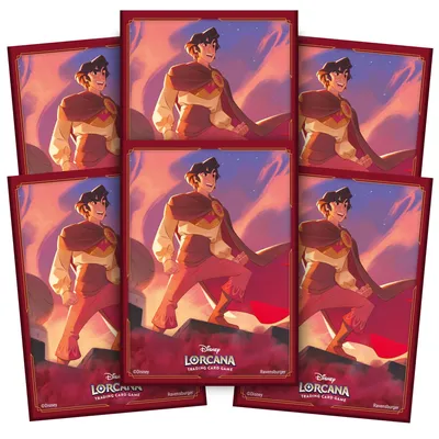 Produktbild von Ravensburger Disney Lorcana TCG: Shimmering Skies, Kartenhülle, Mehrfarbig, 65 Stück(e)