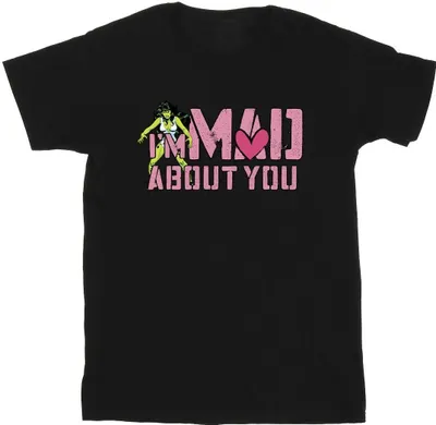 Produktbild von Marvel - "Mad About You" T-Shirt für Herren BI38172 (XL) (Schwarz)
