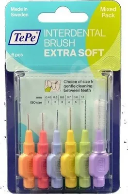 Produktbild von Tepe Interdentalbürste x-Weich gemischt 6 St