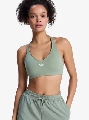 Produktbild von Roxy Heart Into It Bra Oil Green S