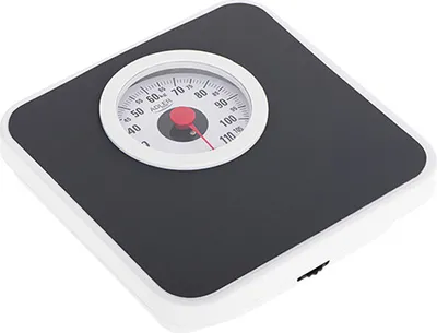 Zdjęcie produktu dla Adler | Mechanical Bathroom Scale | AD 8178 | Maximum weight (capacity) 120 kg | Accuracy 1000 g | Black