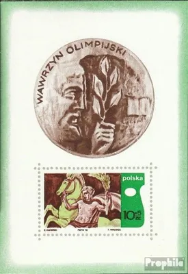 Produktbild von Briefmarken Polen 1970 Mi Block41 (kompl.Ausg.) postfrisch Olympische Akademie