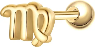 Produktbild von Piercing Sterling Silber gelbgold