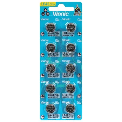 Produktbild von Vinnnic LR1142/386/AG12 Alkalische Batterie