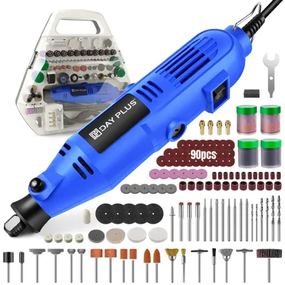 Obrázok produktu pre Multifunkčný nástroj 135 W – mini brúska/gravírovačka – súprava príslušenstva pozostávajúca z 252 dielov – otáčky 10 000 – 33 000 otáčok za minútu (plynulá regulácia) – 240 V AC