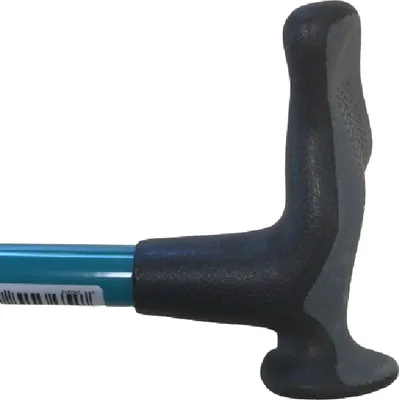 Produktbild von Ossenberg Leichtmetallgehstock | Comfort Soft | Starr |Türkis