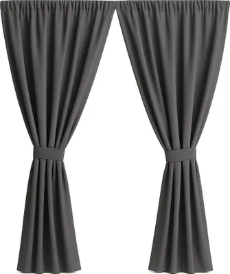 Immagine prodotto di Tenda da giardino 2 pezzi 155x240cm, tenda da giardino antracite, tenda impermeabile da esterno, tenda da balcone, tenda da esterno, tenda da terrazzo
