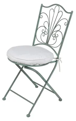Image de Coussin d'assise ivoire Ø39cm Coussin de chaise de jardin