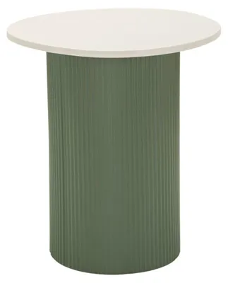 Produktbild von Mauro Ferretti Beistelltisch Frankfurt Marble 40x42x45 cm Grün Weiß