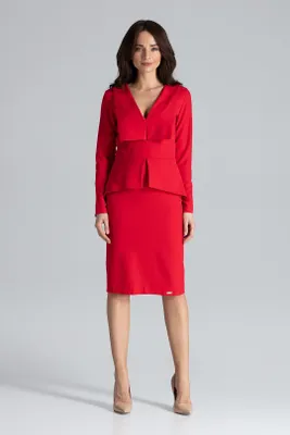 Produktbild von Lenitif Minikleid für Frauen Nimrei K491 rot XL