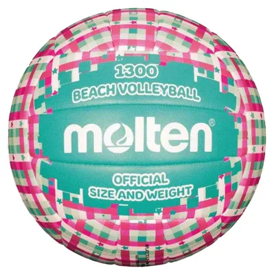 Produktbild von Molten - "1300" Volleyball, Strand PP16400 (5) (Pink/Grün)