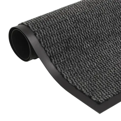 Produktbild von vidaXL Schmutzfangmatten 2 Stk. Rechteckig Getuftet 40x60 cm Anthrazit