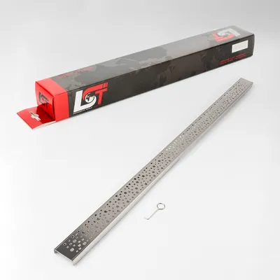 Produktbild von Duschrost Tropfen gelocht Ablaufabdeckung Abdeckgitter für 1200x70mm Duschrinne