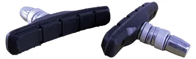 Produktbild von Bremsschuh Promax V-Brake für Alufelge schwarz Länge 70 mm asymmetrisch schraub