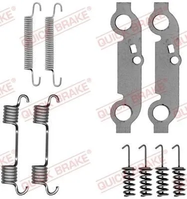 Zdjęcie produktu dla Zestaw montażowy szczęk hamulca postojowego QUICK BRAKE 105-0537