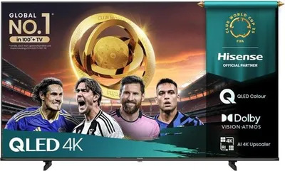 Zdjęcie produktu dla Hisense E7Q 43E79Q, 109,2 cm (43"), 3840 x 2160 px, QLED, Smart TV, Wi-Fi, Czarny