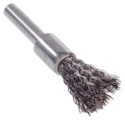 Produktbild von Pinselkopfbürste 12 x 6 mm rostfreier Stahldraht für schwer zugängliche Stellen