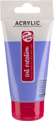 Productafbeelding van TALENS Art Creation - Acrylverf TAC 517 Koningsblauw, tube van 75 ml | Tube A, 75 milliliter