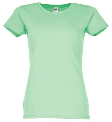 Produktbild von Fruit of the Loom Ladies Iconic 150 T-Shirt Farbe: neomint Größe: XL