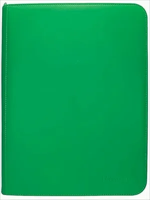 Produktbild von Ultra Pro Vivid 9-Pocket Zippered PRO-Binder Green
