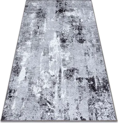 Produktbild von MIRO 51924.812 Waschteppich Abstraktion Anti-Rutsch - hellgrau  Grau 200x290 cm