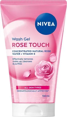 Obrázok produktu pre NIVEA MicellAIR čistiaci gél na tvár s ružovou vodou, 150 ml