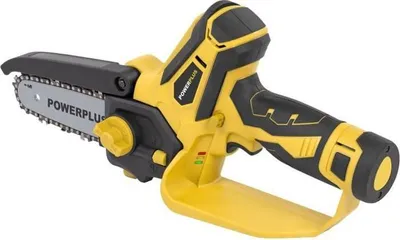 Immagine prodotto di Mini motosega a batteria, 12 V, 10 cm, 2 batterie da 2 Ah, POWERPLUS POWXG1045