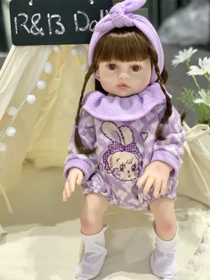 Immagine prodotto di Bambola Reborn, 47 cm - Giocattolo realistico per bambini