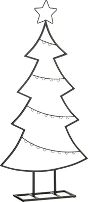 Productafbeelding van Mica Decorations Decoratie boom zwart - l50xb15xh105cm