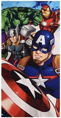 Obrázek produktu pro Plážová osuška The Avengers 70 x 140 cm