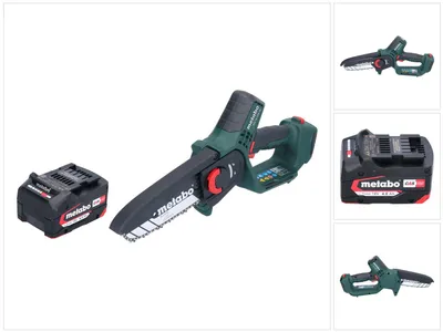 Immagine prodotto di Metabo MS 18 LTX 15 sega da potatura a batteria 18 V 15 cm 5 m/s + 1x batteria ricaricabile 4,0 Ah - senza caricabatteria