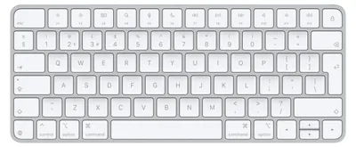 Image de Apple Magic clavier Universel USB + Bluetooth QWERTY Anglais britannique Blanc