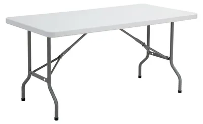 Immagine prodotto di Tavolo rettangolare con gambe pieghevoli cm 76 x 152 x h. 74