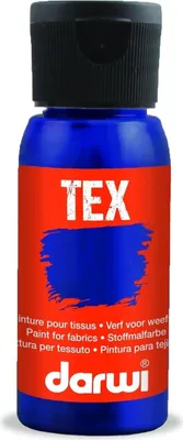 Zdjęcie produktu dla Darwi DA0100050236C Farba do tkanin Dark Blue 50 ml 1 szt.