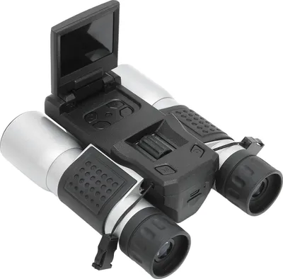 Zdjęcie produktu dla Cyfrowa kamera lornetkowa Goshyda, 1080P 30FPS 2-calowy ekran LCD Cyfrowa kamera teleskopowa HD Wbudowana karta pamięci 8 GB Do oglądania ptaków, meczów piłki nożnej, koncertów,