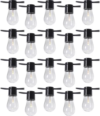 Produktbild von Gartenschleife mit 10 warmweißen LED-Leuchten und Timerfunktion