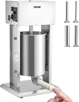 Produktbild von VEVOR Sausage Stuffer Stroj na výrobu klobás Sausage Stuffer 10L Electric Stainless Steel