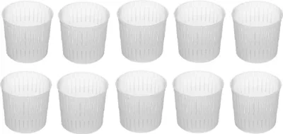 Produktbild von 10 x Käseform 5x5cm - 100g Ricotta, Käse Form, Kaseform, Kase Form, Käse Formen, Käseformen