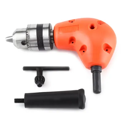 Image de Adaptateur de rallonge à angle droit 90 degrés pour perceuse électrique 9.5mm Round Shank With Handle